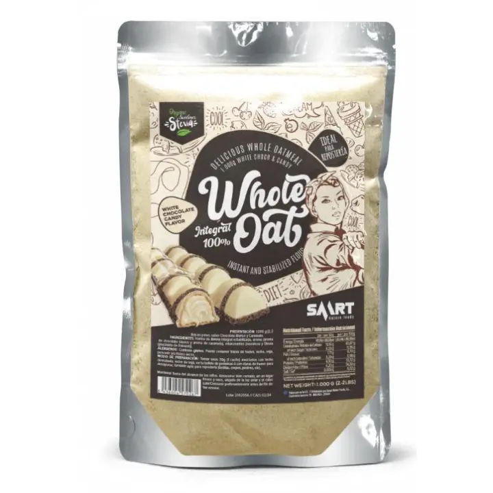Harina de Avena 1kg – Smart Nature: Avena en Polvo de Alta Calidad para una Alimentación Saludable│Oatmeal│Bajo en grasas│Calidad│Avena│PROVIPZONE - 1