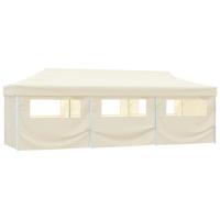 vidaXL Carpa Plegable Pop-up 8 Paredes 3x9 m Tienda Cenador Marquesina Color Crema,  Antracita,  Azul y mas - details 2
