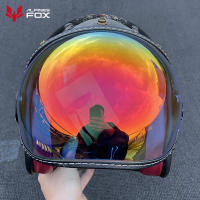Visera Universal Para Casco Motocicleta 3/4 Pantalla Bulbosa Antigolpes Vintage Lente De Visera Windproof Para Motocicleta - details 6