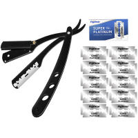 Afeitadora Manual Plegable Para Hombres Con Hoja Afilada Como Una Navaja Barbero Afeitadora De Brazo Straight Shaver Para Hombres - details 0