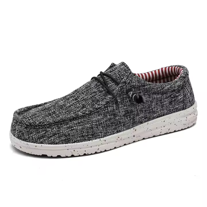 Zapatos Casuales Para Hombre Transpirables Ligeros Mocasines Confort Slip-on Loafer Suave Para Conducción De Barco - 1