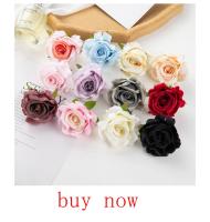 Flores Artificiales De Seda Blanca Peonía Para Decoración De Hogar Vaso Navidad Boda Fiesta Accesorios De Aro De Navidad - details 4