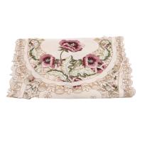 Mantel Rectangular Bordado Con Flores Huecas Pastoral Tapete De Mesa De Tela De Poliéster Y Algodón Impermeable Y Resistente Al Aceite Para Hogar Y Bodas - details 16