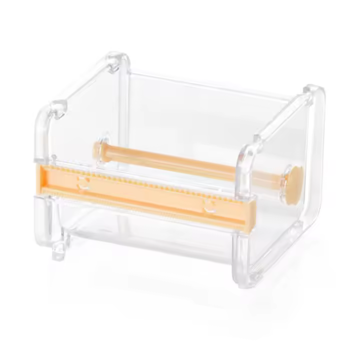 Cortadora De Cinta Multifuncional Para Oficina Y Manualidades Caja De Almacenamiento Transparente Herramienta De Corte Para El Escritorio - 1