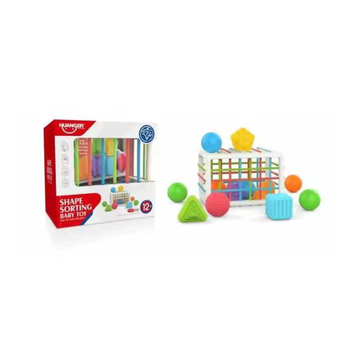 JUEGO INFANTIL ENCAJA BLOQUES FORMAS DE PANRITOS - 1