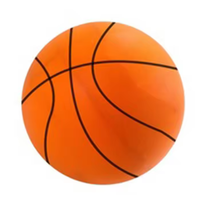 Baloncesto De Esponja Silencioso Para Niños Bola De Bounce Muda Bola Squeezable Baloncesto Silencioso Para Interior - 1