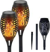 Pack 2 Luces Solares LED Jardín Gerimport - details 0