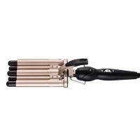Estilizador De Pelo Ondulado Profesional LCD Para Salon Tourmaline 5 Barbies Rizador De Pelo Dual Voltaje Curling Iron - details 6