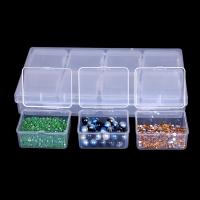 Caja De Almacenamiento Grande De 8/16 Celdas Para Pintura Diamante Joyería DIY Caja De Herramientas Uñas Collar Pendiente - details 2