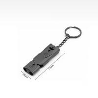 Silbato De Sobrevivencia De Alta Frecuencia 150DB Con Doble Tubo Para Rescate Al Aire Libre Herramienta De Caminata Accesorio De Metal Para Viajes - details 4