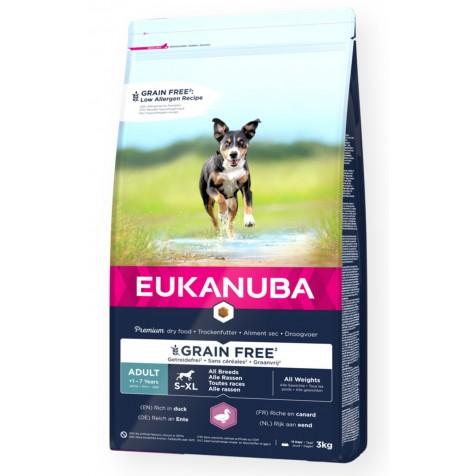Eukanuba Grain Free Adulto Pato 12 Kg