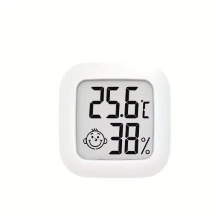 Mini Termómetro Y Higrómetro Digital LCD Sensor Electrónico Para Ambiente Interior Estación Meteorológica Para El Hogar Medidor De Temperatura Y Humedad - 1