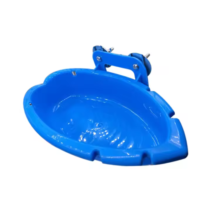 Bandera de Alimentación para Loros Multifuncional Azul Caja de Ducha para Mascotas de Tipo Baño Producto de Limpieza para Jaulas de Animales - 1