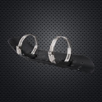 Cubierta De Escudo Para Escape De Motocicleta Universal Protector De Muffler Adecuado Para Harley Honda Yamaha Accesorios Moto Color Negro/Cromo - details 22