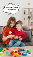 220 Piezas De Bloques De Construcción Creativos Para Niños Juguetes Educativos De Bloques De Modelado Ferris Wheel Deslizante Bloques Grandes Y Pequeños Para El Desarrollo Infantil - details 5