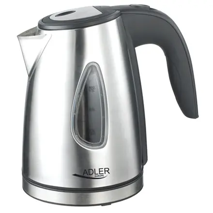 aldrer |   Hervidor de agua |   1203 d.C. |   Estándar |   1630 vatios |   1 litro |   Acero inoxidable |   Base giratoria de 360° ° |   Acero inoxidable - 1