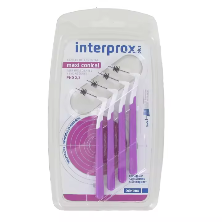 Dentaid  Interprox Plus PHD 2.3 Maxi Conical 4 Unidades - 1