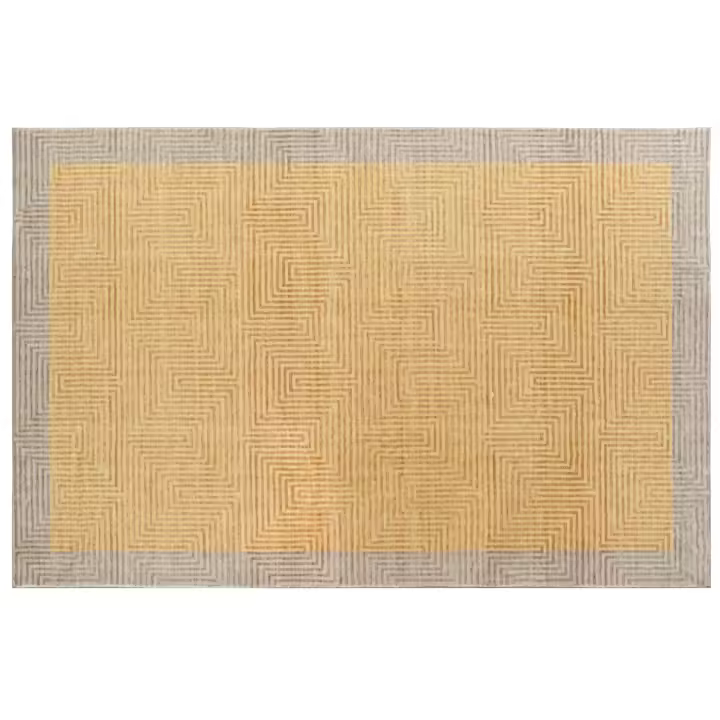 ALFOMBRA POLIESTER 200X290X0,7 600 GSM, AMARILLO TX197057 - 1