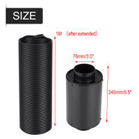 Sistema De Admisión Frío Universal 76mm 3" Con Filtro De Fibra De Carbono Y Tubo De Admisión Material De Fibra De Carbono Y Plástico - details 4