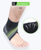 Calcetines de compresión para tobillo, para correr, baloncesto, deportes al aire libre, para hombre, mangas para pies y rodilleras. - details 2