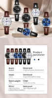 Reloj De Cuarzo Para Mujer OLEVS De Lujo Moda Con Correa De Cuero Resistente Al Agua Elegante Y Casual Para Diversos Usos - details 14