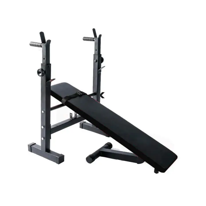 Fitness Tech Multifunción para Press Banca Reclinable y Plegable Bancos de ejercicio - 1