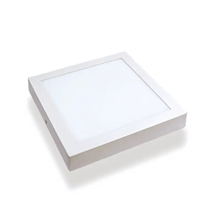 ONSSI® Plafón LED 24W Cuadrado 30x30 cm,Panel LED Superficie Marco Blanco Alta Luminosidad Lámpara de Techo - 1