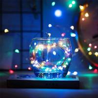Luces LED USB Cadena De Luces De Cobre Y Plata Guirnalda De Luz Impermeable Para Decoración De Navidad Y Bodas Al Aire Libre - details 1
