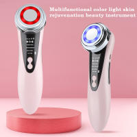 Masajeador Facial EMS 5 En 1 Con Terapia De Luz LED Y Vibración Sonica Ion Para Rejuvenecimiento De Piel Y Levantamiento Antiarrugas Dispositivo De Belleza - details 0