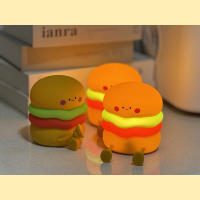 Lámpara De Noche Creativa McMan Burger Pat USB Cargando Regalo De Cumpleaños Para Bebé Luz De Noche Para El Escritorio - details 8