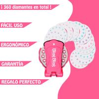 Máquina Brillante para el Pelo con 360 Gemas - Trenzador y Juguete de Moda de Belleza, Regalos para Niñas, Assure Aura - details 0