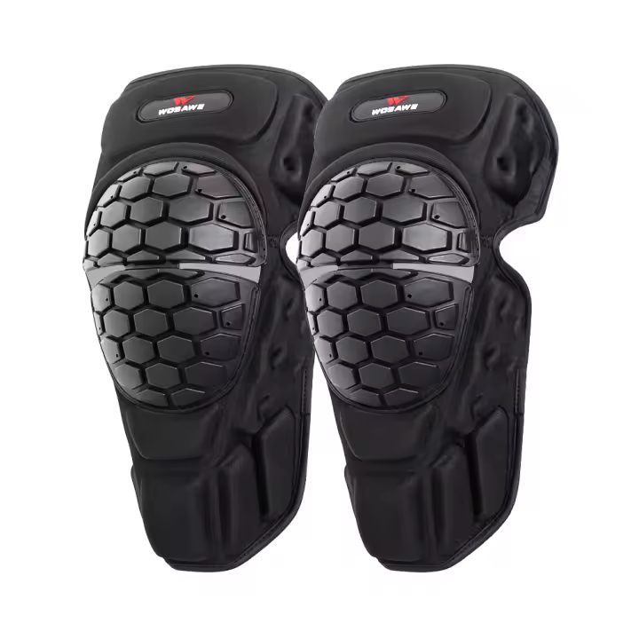 WOSAWE Protección De Rodilla Para Motocicleta Cross Guardia De Tornillo Soporte De Pierna Calentador De Esquí Patinaje En Patines Protetor De Rodilla - 1