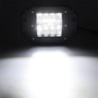 Luz De Trabajo LED De 48W/39W 5 Pulgadas Montaje Plano Para Jeep 4x4 Camión Camiòneta Con Lente De Hoz Y Ancha Bombilla De Aluminio Para Carretera Y off Road - details 13