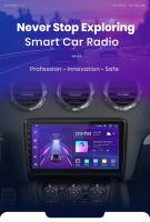 Junsun Radio Coche para Audi TT MK2 8J 2006 2007 2008 2009 2010 2011 2012 2013 2014 AI Voice 2 din Pantalla Coche Android Auto Multimedia Navegación GPS Auto radio - details 2