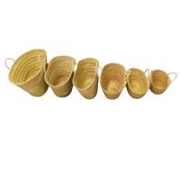 Capazo Cesto de Playa Palma Natural, Cesta de Niña Arras para Bodas y Comuniones ,Cestas de Picnic Varios Tamaños - details 2
