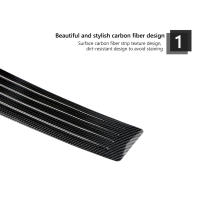 Pegatina De Protección Para Parachoques Trasero Antiseña Mouldings Estilizados 90cm/104cm Guardia De Maletero Para Coche - details 4
