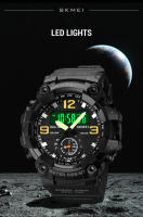 Reloj Deportivo SKMEI Japonés LED Digital Movimiento Militar Hombre Resistente Al Agua 5Bar Cuenta Regresiva Fecha Reloj De Pulsera - details 7