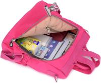 Mochila Mujer Casual Bolso Mochila Antirrobo Impermeable Nylon Mochila Escuela Multifuncional Gran Capacidad Bolso Bandolera Mochila de Viaje, Gris - details 1
