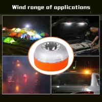 Lámpara De Señalización De Seguridad De Emergencia Para Coche Con Inducción Magnética USB Recargable V16 Luz De Advertencia Estroboscópica - details 5