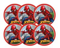 Zirizon-Platos de Spiderman, 6 unids,23cm - details 2