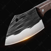 Cuchillo De Cocina Inoxidable Forzado Chefs Japoneses Ultra Afilado Para Carne Y Corte De Alimentos Cuchillo De Cocina Multifuncional - details 2