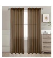 Cortina visillo doris 140x260cm.Decorar para el hogar, sala de estar y dormitorio, estilo americano, 100% poliester.1 panel.Ref：62939 - details 4