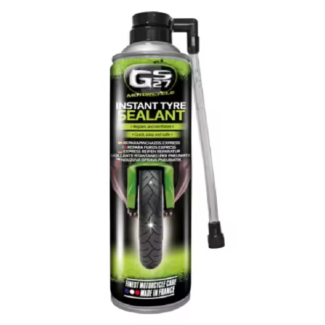 REPARAPINCHAZOS Express - Reparador Express de pinchazos para Moto 300ml - GS27 - 1