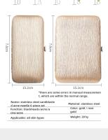 Juego De 6 Piezas De Agujas De Acné En Acero Inoxidable Herramienta De Belleza Para Eliminar Quistes Y Puntos Negros - details 3