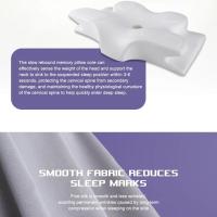 Almohadas de espuma viscoelástica con forma de mariposa, almohada Cervical relajante de rebote lento para el cuello, alivio del dolor, almohada ortopédica para dormir, novedad - details 0
