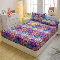 Juego De Sábanas Moderno Bohemio Mate 3 Piezas Cubierta De Cama Impresión Estilo Minimalista Poliéster 100% Quilted - details 4