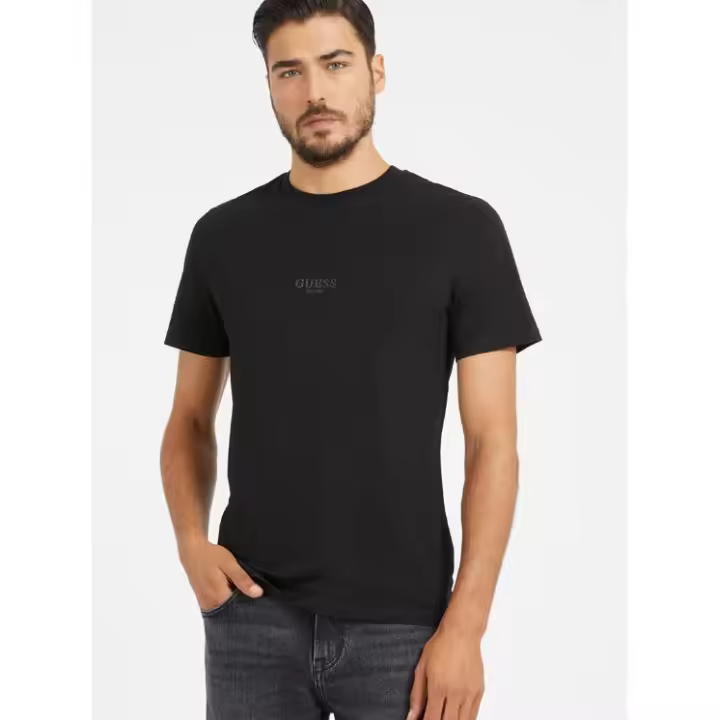 Camiseta Aidy Slim Negra Guess - 1