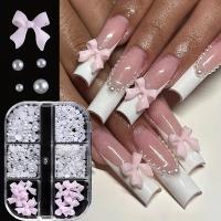 Kit De 500PCS De Arte De Uñas 3D Con Decoraciones De Resina Luguillos Y Perlas Planas En Formas Variadas Embellecimientos DIY Sin Olor - details 8