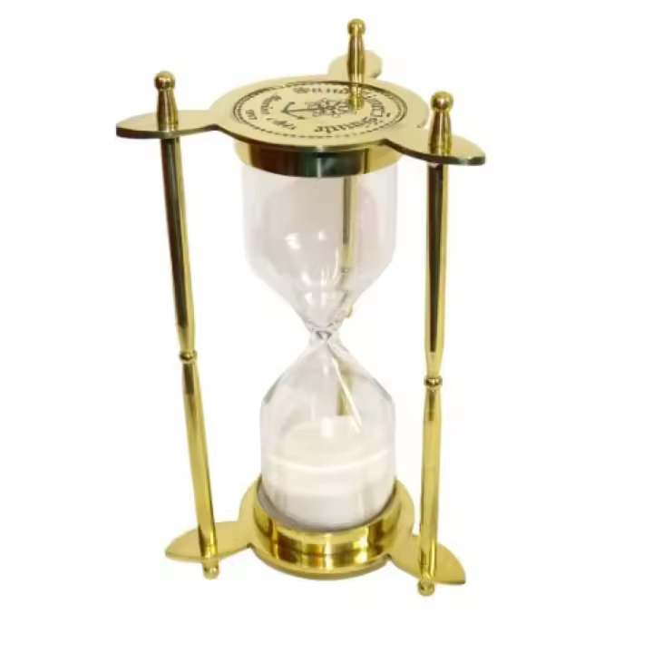 Reloj de Arena de Latón Marino / Decorativo - 1