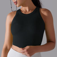 Sujetador Deportivo De 2 Niveles Para Mujer Sexy Yoga Alta Soporte Impacto Deporte Ropa Interior Correr Secado Rápido Top Deporte Gimnasio Con Almohadillas - details 21